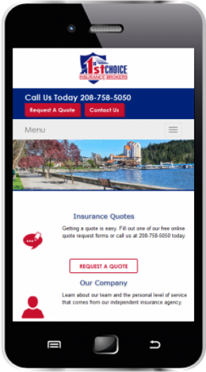 Responsive for Mobile Phones